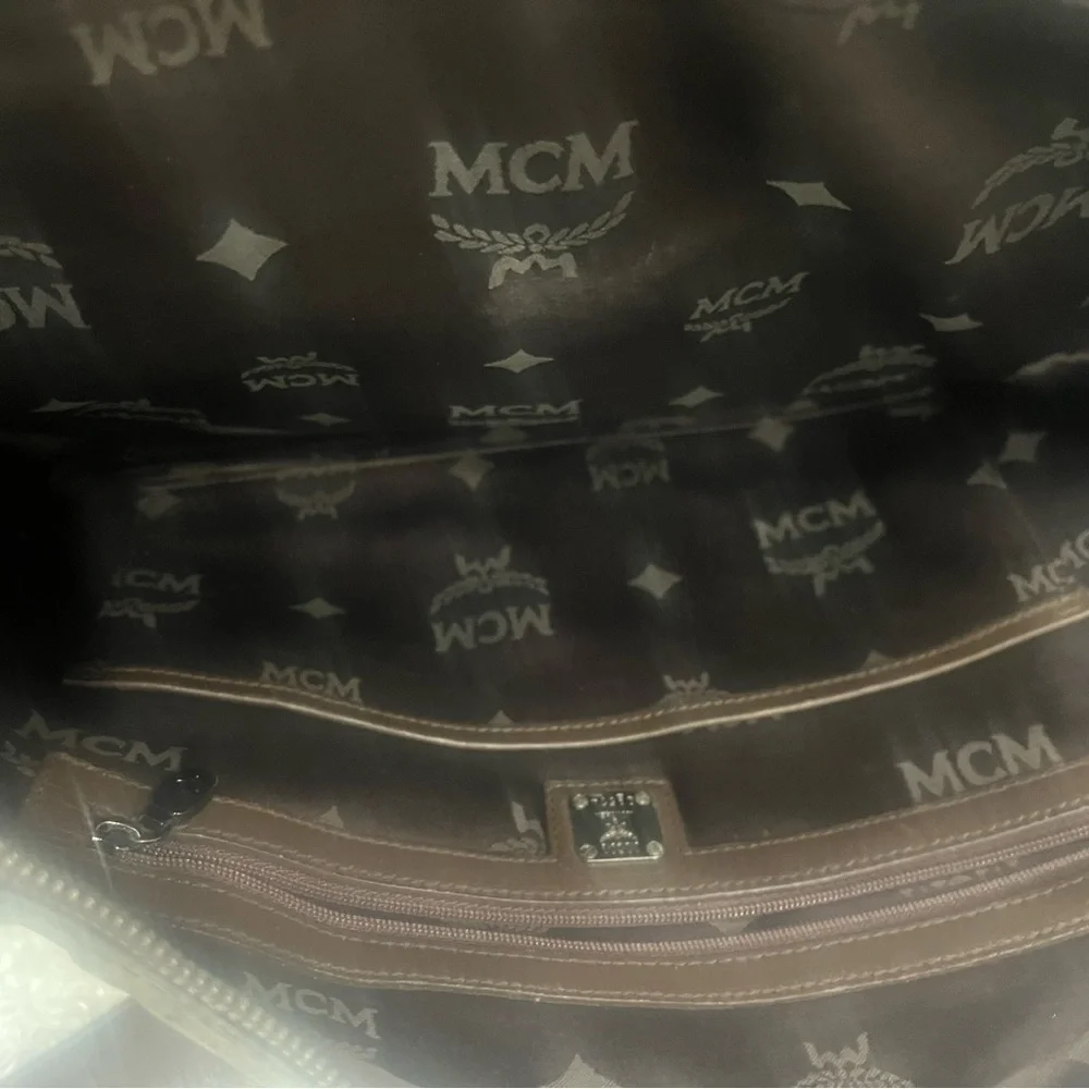 MCM Visetos Messenger Bag